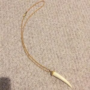 Kenneth Jay Lane horn necklace